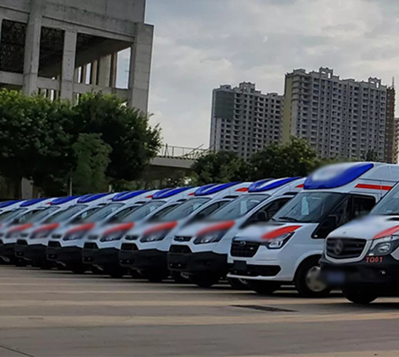 怒江服务车队展示